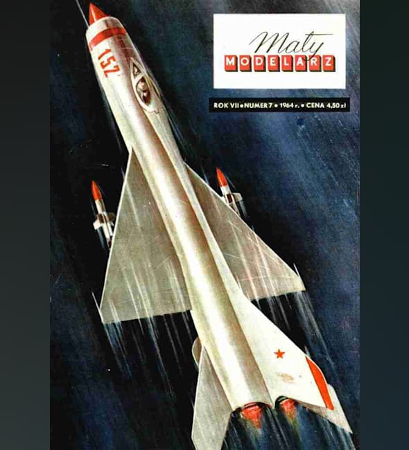 Журнал Maly Modelarz - 7/1964 - Истребитель МиГ-21