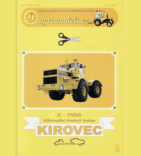 Журнал Agromodels - 06 - Трактор К-700А Кировец