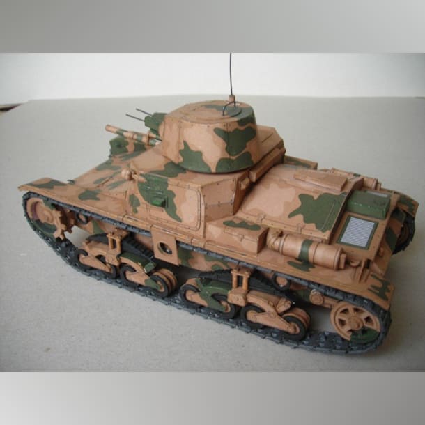Журнал Modelik - 4/2002 - Танк M11/39