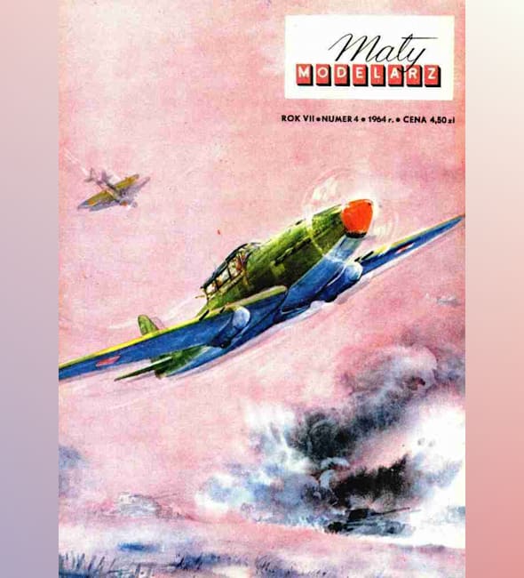 Журнал Maly Modelarz - 4/1964 -  Штурмовик Ил-2