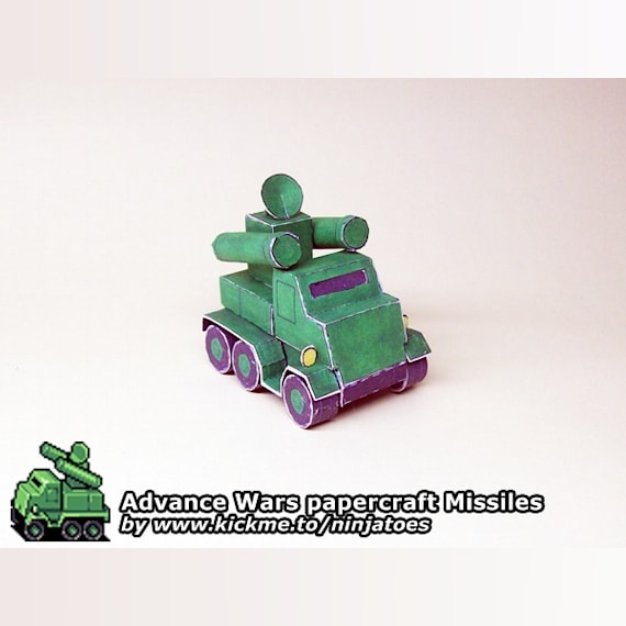 Зенитная установка Green Earth Missiles (Advance Wars)