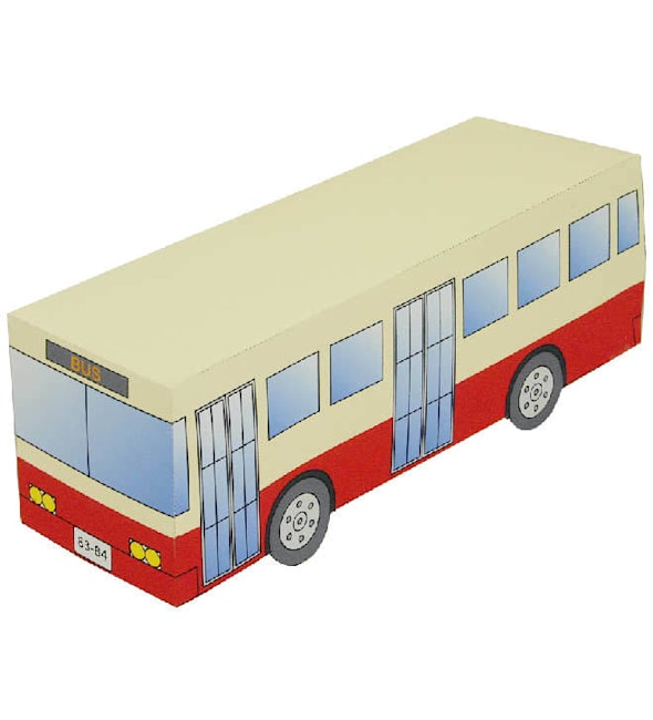Бумажная модель Автобус