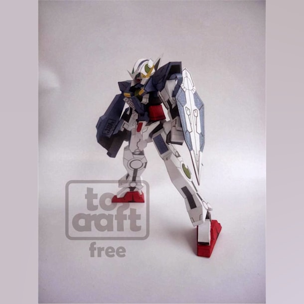 Бумажная модель Робот GN-001 Gundam Exia (Gundam)