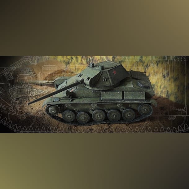 Бумажная модель Танки Т-70 и Т-80