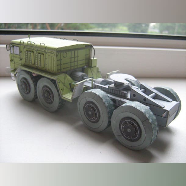 Журнал Novamodel - 2 - Тягач МАЗ-537, масштаб 1:43