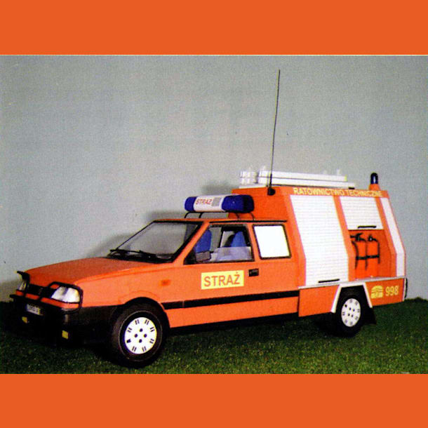 Журнал Modelik - 7/2004 - Пожарный автомобиль Polonex Poltruck