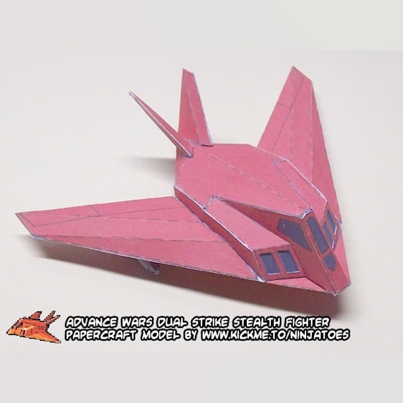 Стелс-истребитель Orange Star Stealth Fighter (Advance Wars)