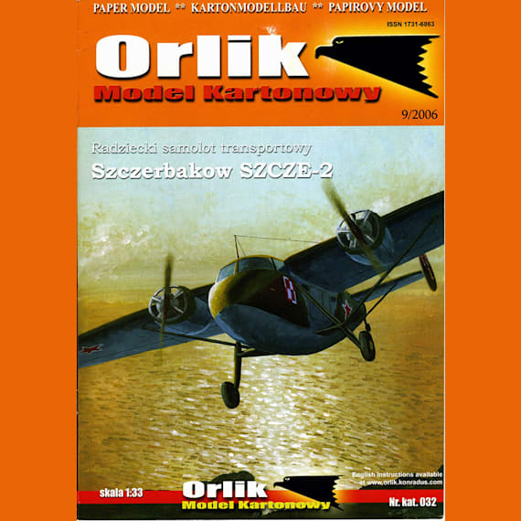 Orlik - 032 - Военно-транспортный самолёт Ще-2