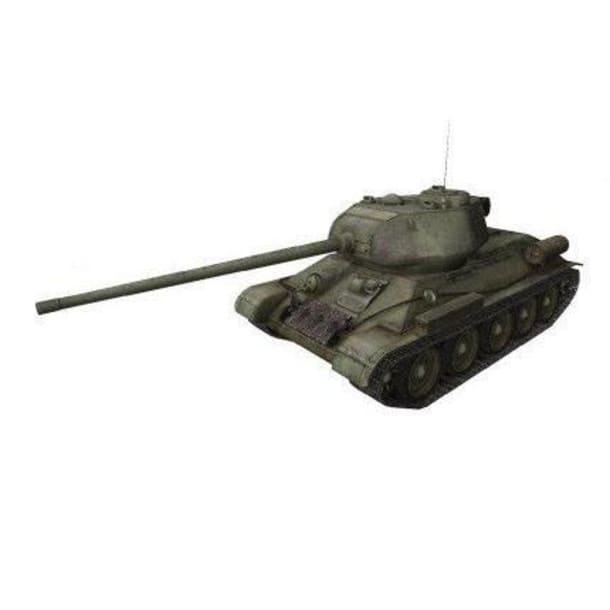 Бумажная модель Танк Т-34-85