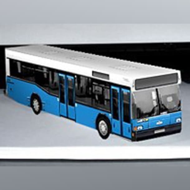 Бумажная модель Автобус МАЗ-104