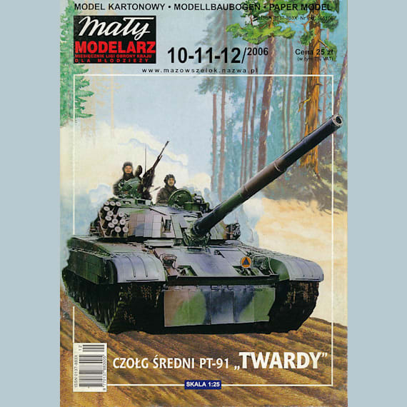 Maly Modelarz - 10-11-12/2006 - Танк PT-91 Twardy