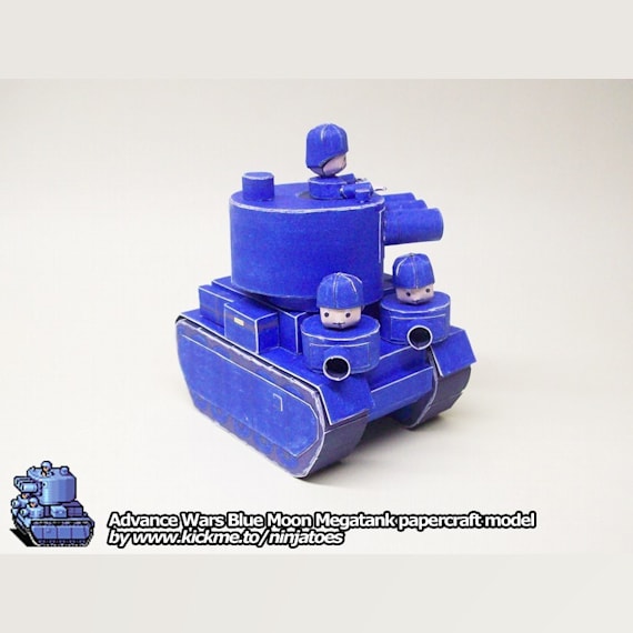 Танк Blue Moon Megatank (Advance Wars)