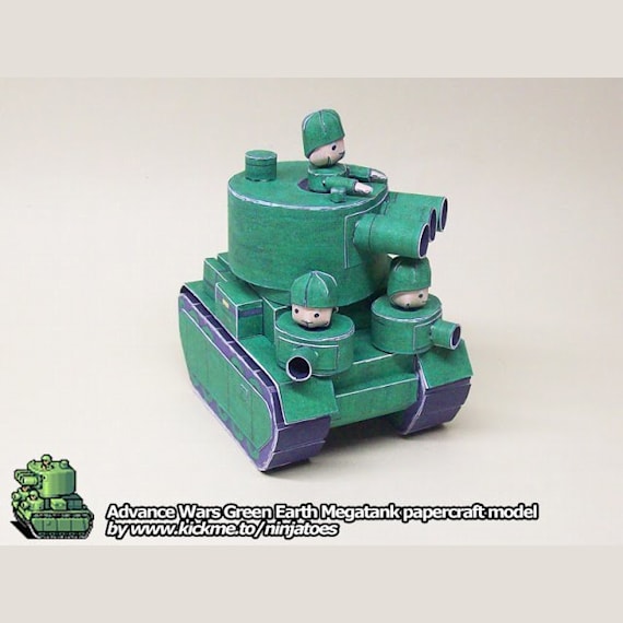 Танк Green Earth Megatank (Advance Wars)