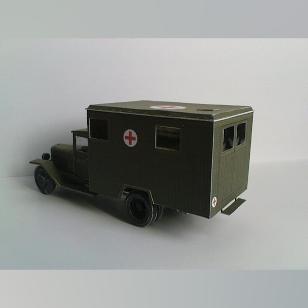 Журнал Novamodel - 27 - Санитарный автомобиль ЗИС-44, масштаб 1:43
