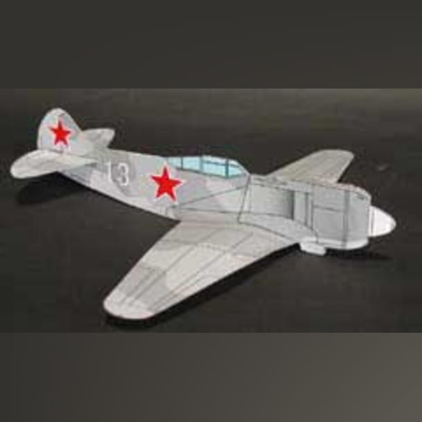 Бумажная модель Истребитель Ла-5