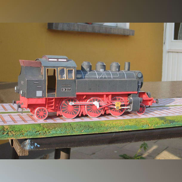 Бумажная модель Паровоз DRG Class 64