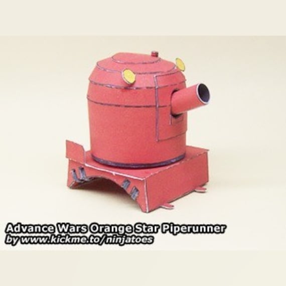 Пушка Orange Star Piperunner (Advance Wars)