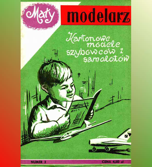Журнал Maly Modelarz - 1/1958 - Планеры и самолеты