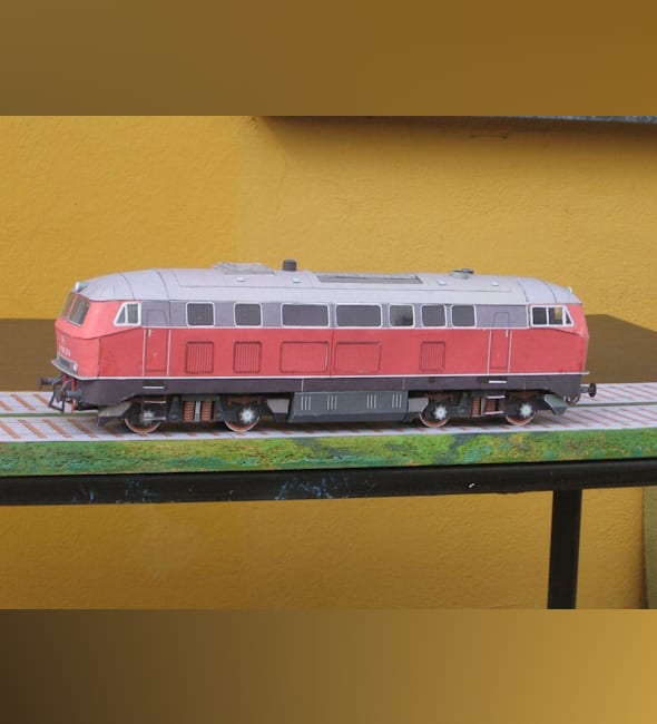 Бумажная модель Тепловоз DB Class V 160