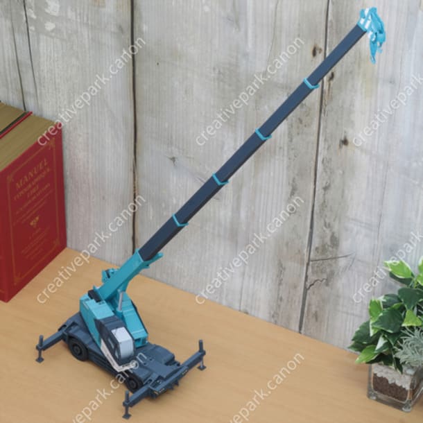Бумажная модель Кран Kobelco RK250-8