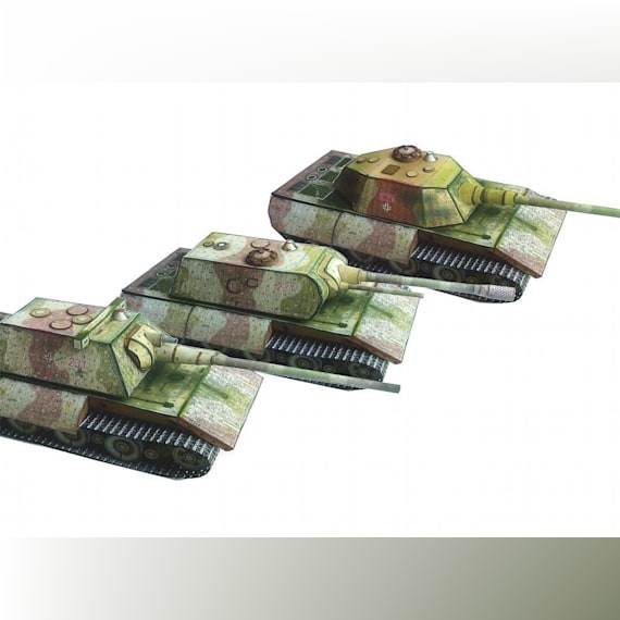 Танк Е 100 [камуфляж]