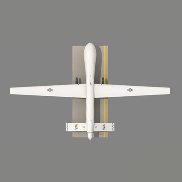 Бумажная модель Беспилотный самолет MQ-1 Predator