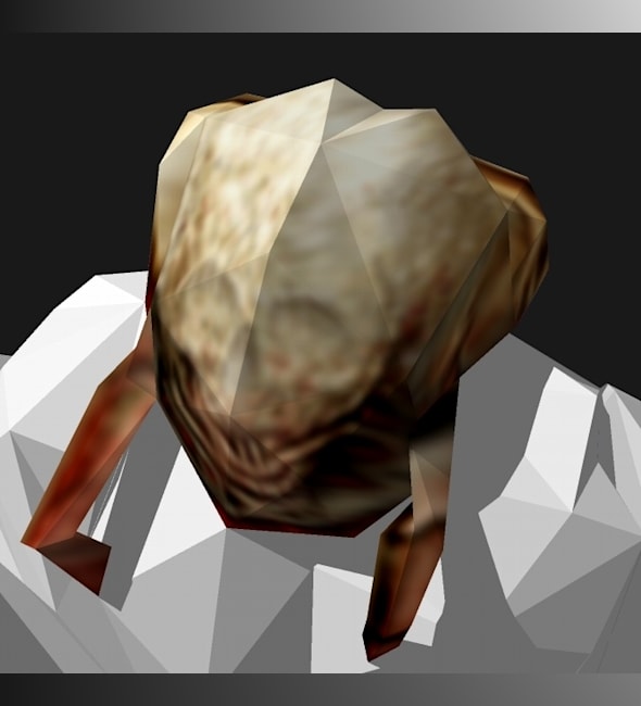Бумажная модель Маска Хедкраба (Half-Life)