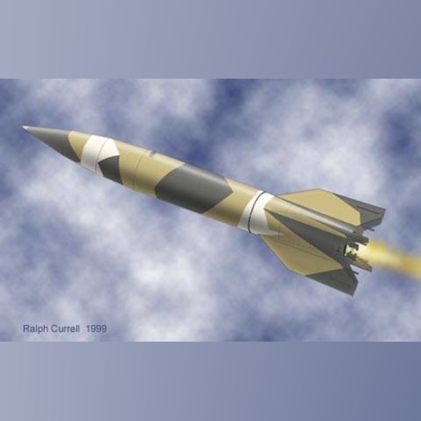 Бумажная модель Баллистическая ракета Фау-2