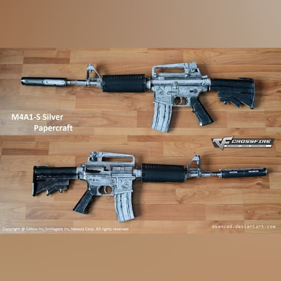 Автомат M4A1-S Silver (Crossfire)