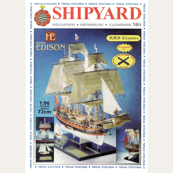 Shipyard - 04 - Парусный корабль HMS Cleopatra