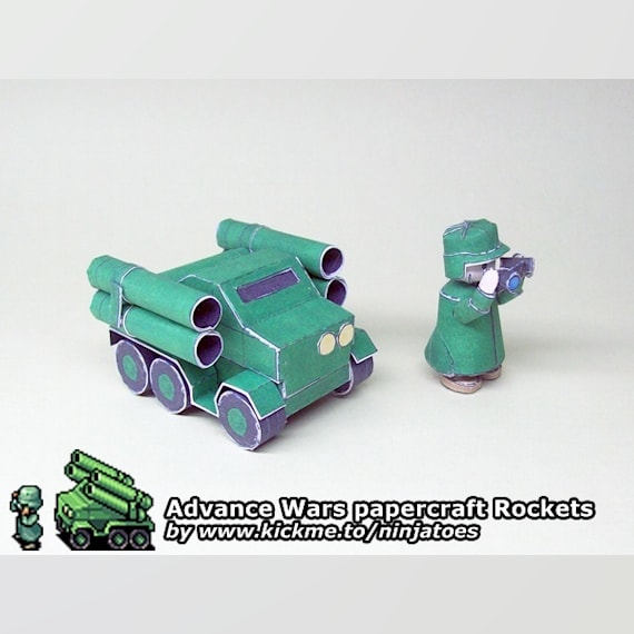 Ракетная установка Green Earth Rockets (Advance Wars)