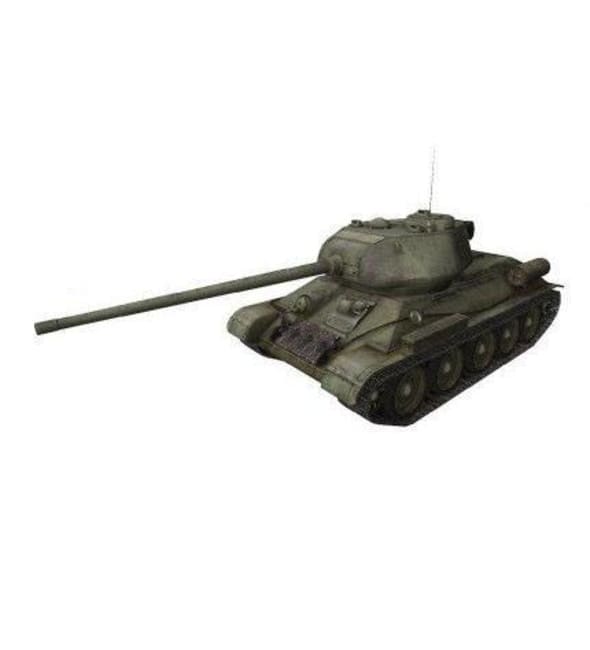 Бумажная модель Танк Т-34-85