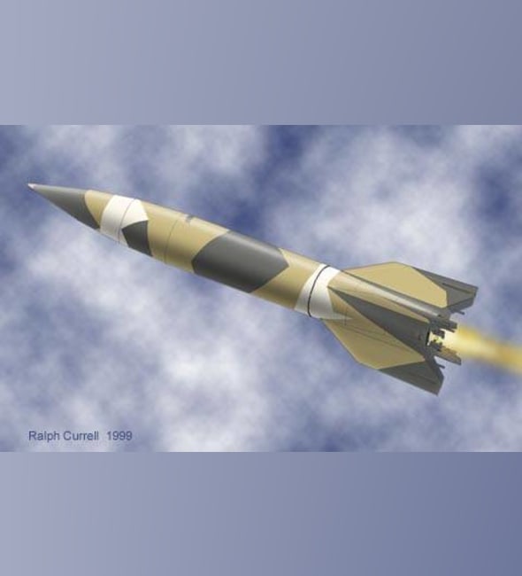 Бумажная модель Баллистическая ракета Фау-2