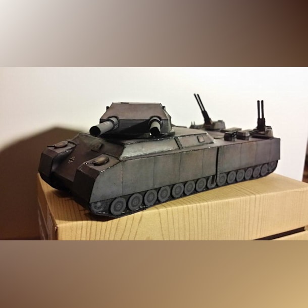 Журнал Макет танка - 000 - Танк Landkreuzer P.1000 Ratte
