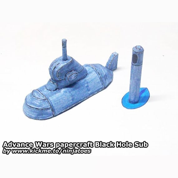 Подводная лодка Black Hole Sub (Advance Wars)
