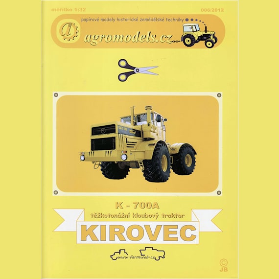 Agromodels - 06 - Трактор К-700А Кировец