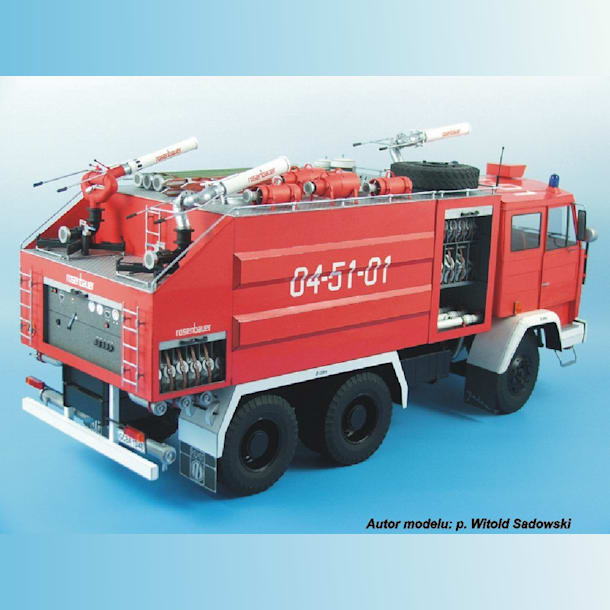 Журнал Orlik - 024 - Пожарный автомобиль Jelcz GCBA 13/48