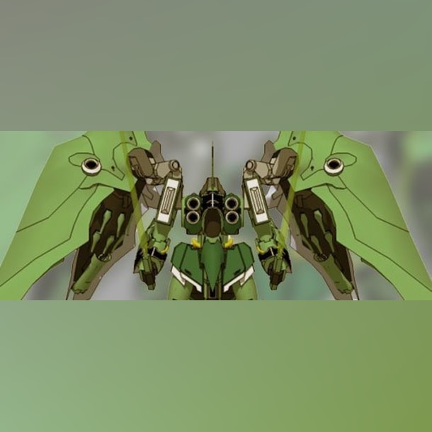 Бумажная модель Робот NZ-666 Kshatriya (Gundam), масштаб 1:45