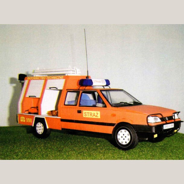Журнал Modelik - 7/2004 - Пожарный автомобиль Polonex Poltruck