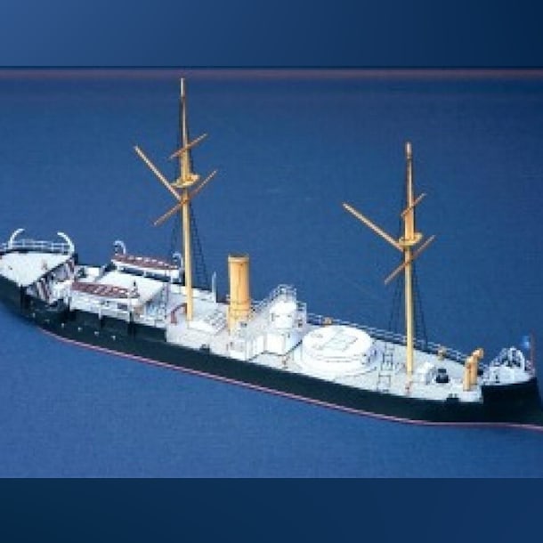 Бумажная модель Броненосец Huascar
