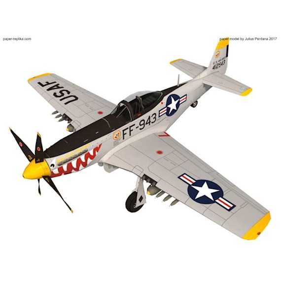 Истребитель North American P-51 Mustang FF-943