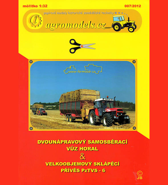 Журнал Agromodels - 07 - Двухосный прицеп Horal и прицеп PzTVS-6