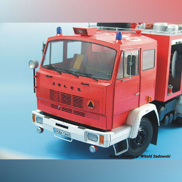 Журнал Orlik - 024 - Пожарный автомобиль Jelcz GCBA 13/48