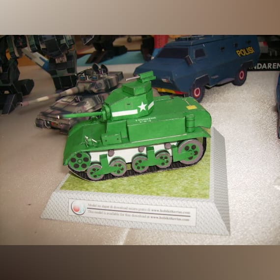 Танк Стюарт M3A1