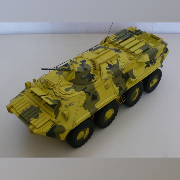 Журнал Modelik - 6/2002 - Бронетранспортер БТР-80