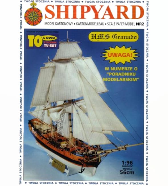 Журнал Shipyard - 02 - Корабль HMS Granado