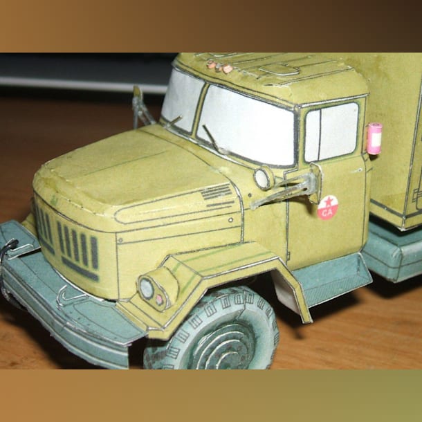 Журнал Novamodel - 15 - Грузовик ЗИЛ-131 КУНГ, масштаб 1:43