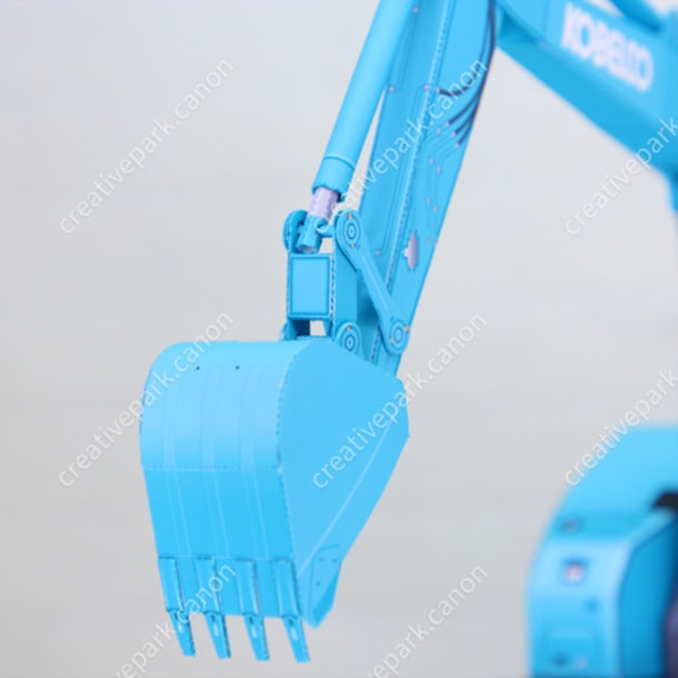 Бумажная модель Экскаватор Kobelco SK75SR-7
