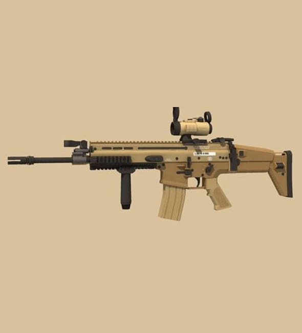 Бумажная модель Автомат FN SCAR-L