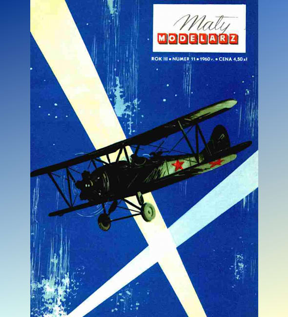 Журнал Maly Modelarz - 11/1960 - Самолет По-2